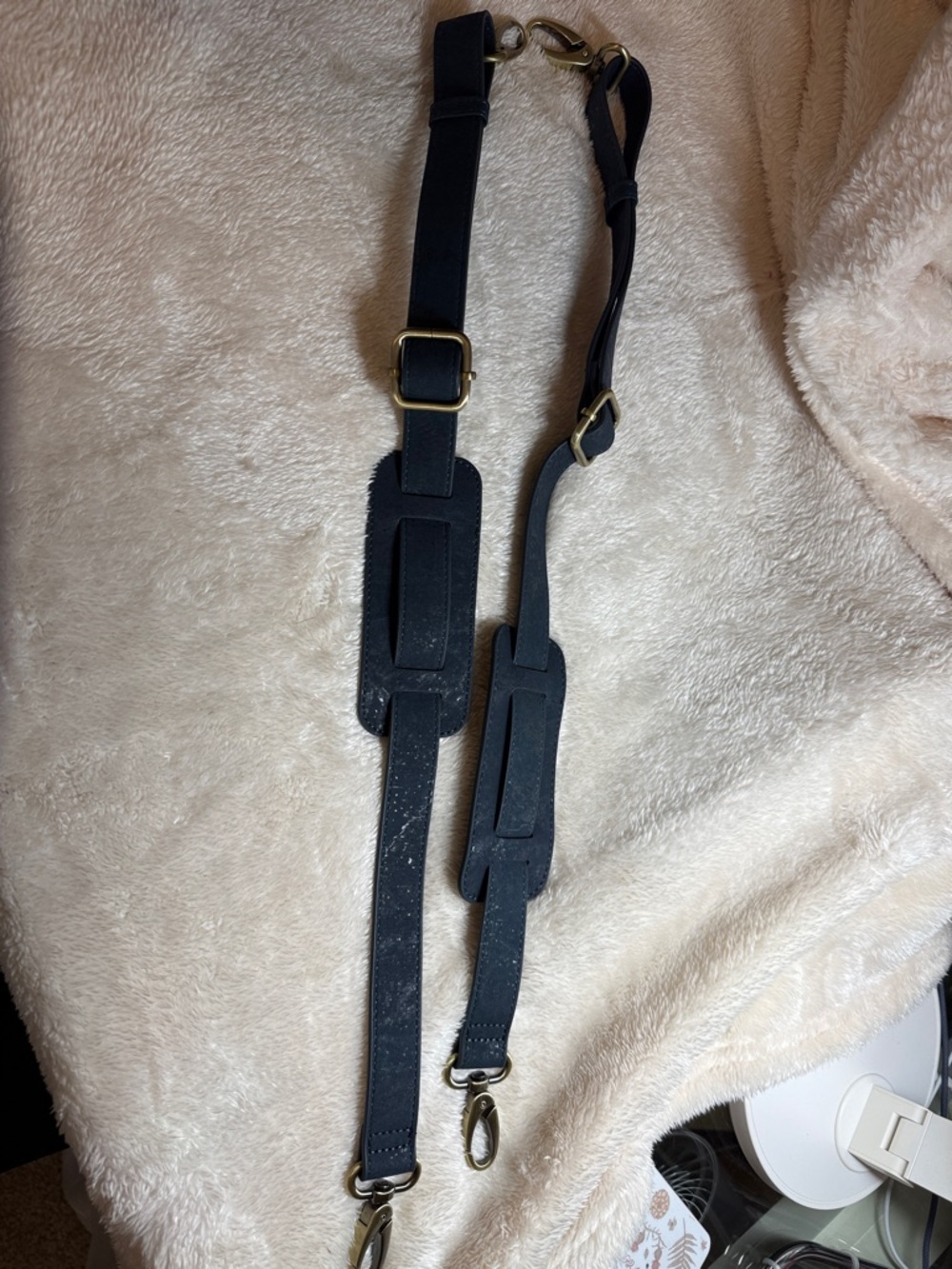 Laflore Paris Women's Navy Adjustable Satchel backpack strap set - Replacement